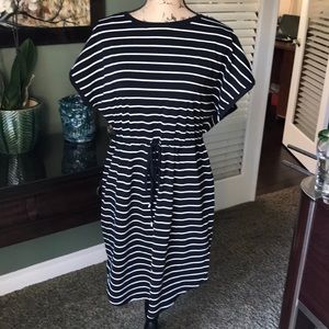 Black & white Stripe dress